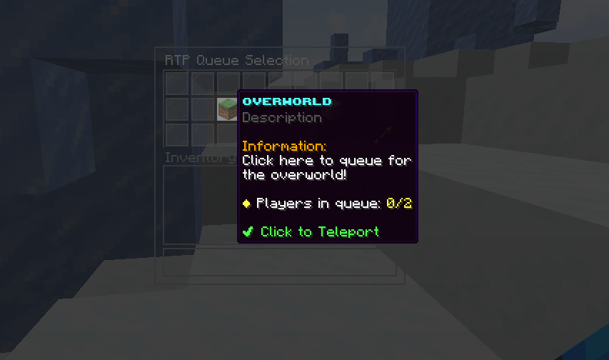 RTP queue GUI