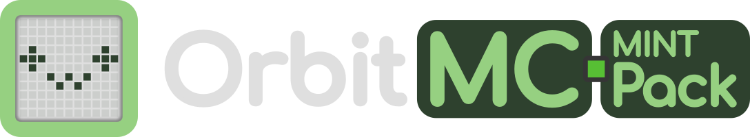 OrbitMC Mint Pack logo
