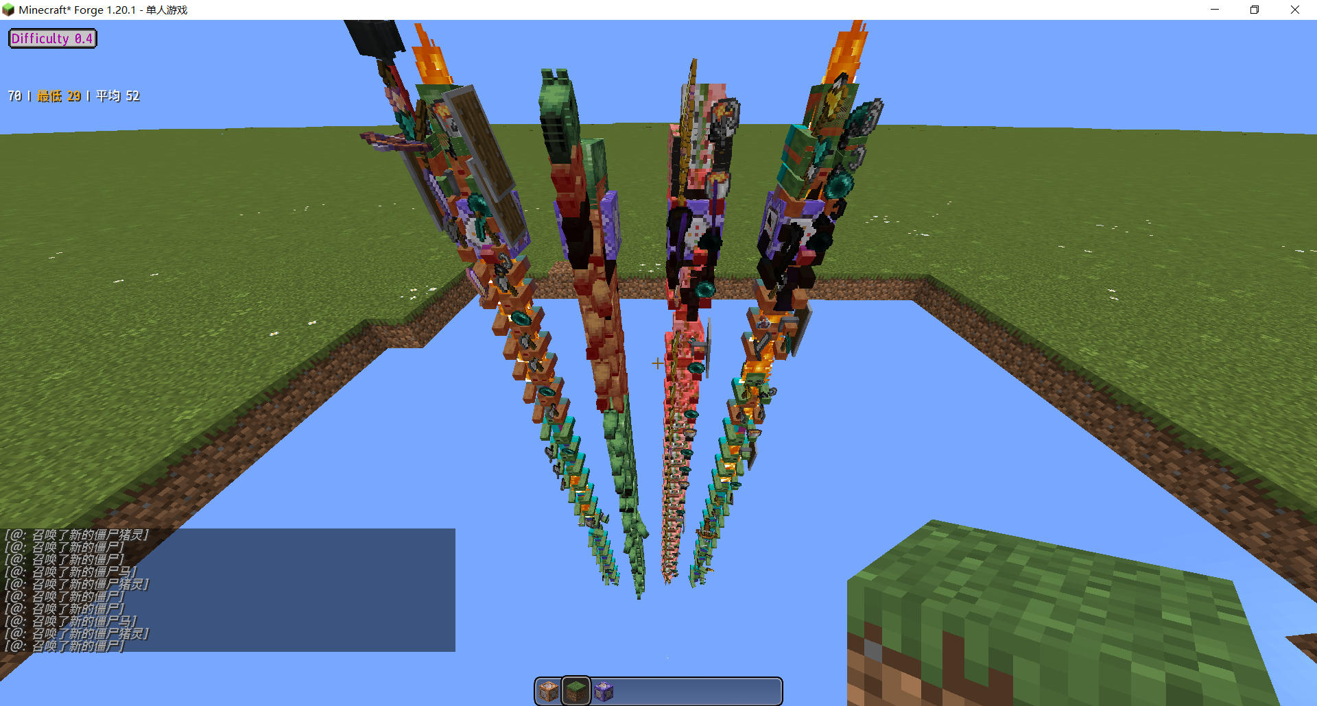 Can still maintain a stable 60 FPS even with many monsters