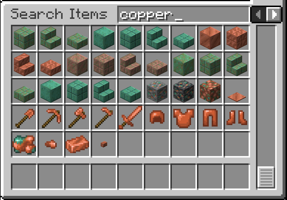 Copper Tools and Armor