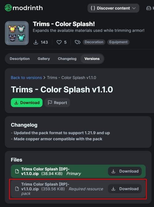Resource Pack Download Guide