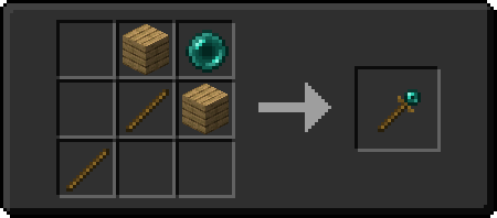 Wooden Exchange Wand Recipe