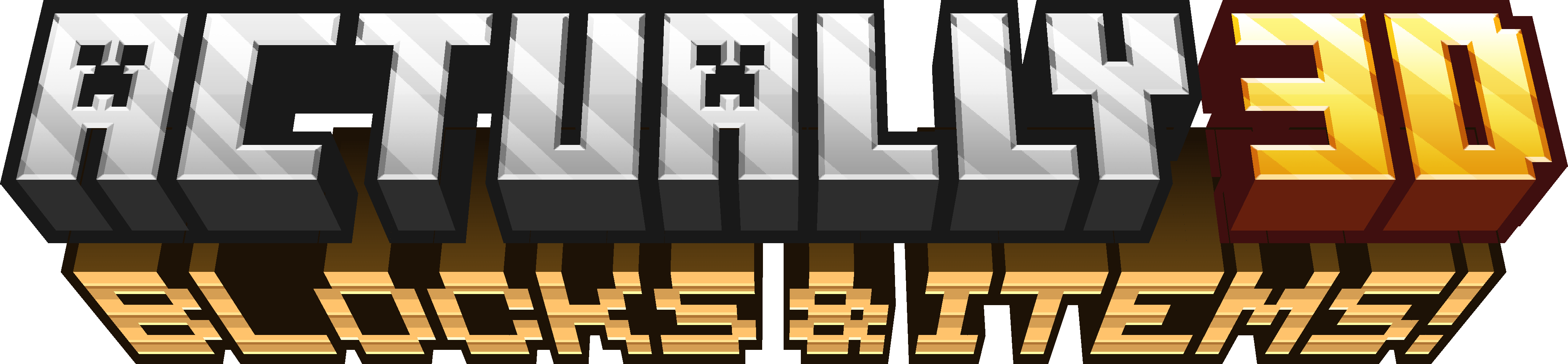 Actually 3D Blocks & Items logo