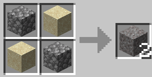 Gravel Crafting Recipe