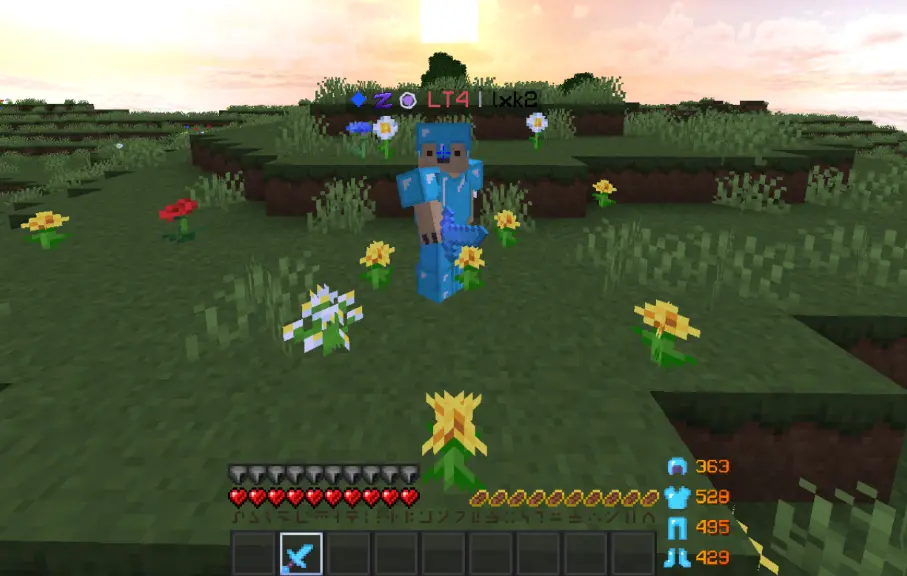 picture of the armor and sword