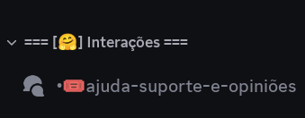 Ajuda e suporte