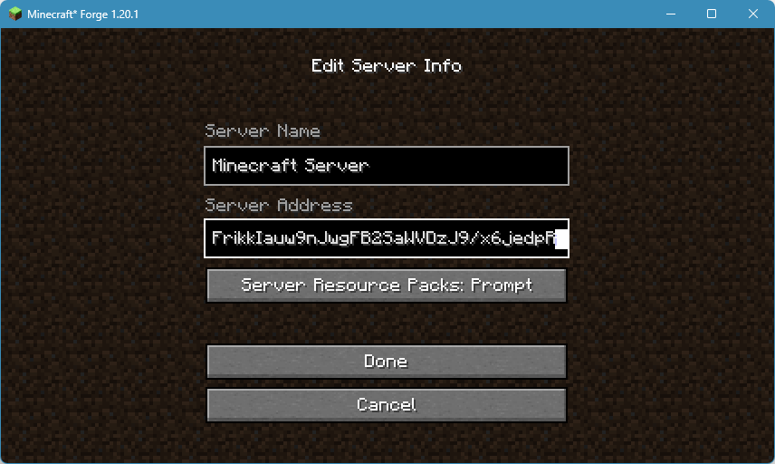 Add Server
