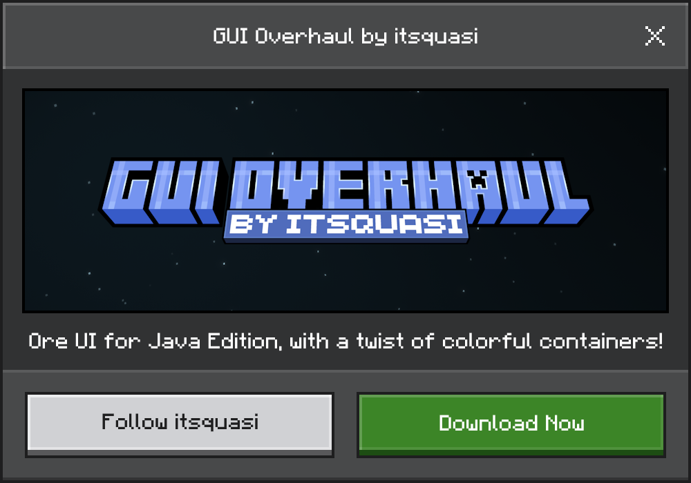 GUI Overhaul by itsquasi