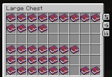 Top enchantments are the modified vanilla enchants, bottom are the custom enchants.