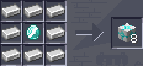 Armored diamond block craft