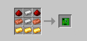 Motherboard crafting recipe
