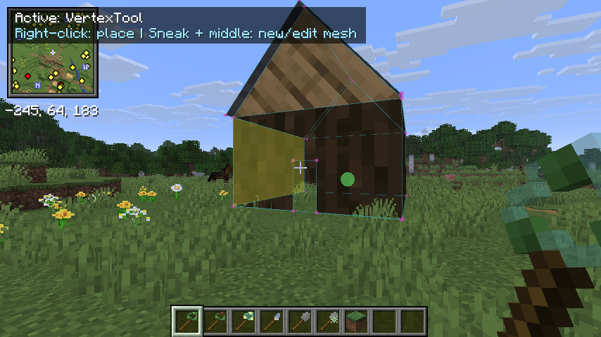 Example House Mesh visualised