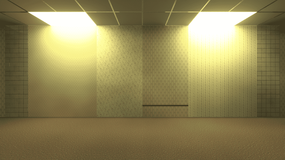 changes to the wallpapers (and wallpaper bumpers) and the carpet