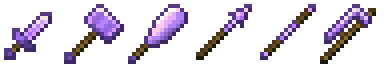 Amethyst weapon sprites