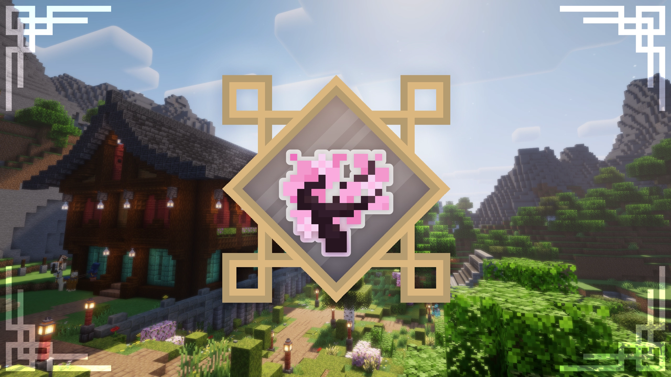Header image containing the logo of the mod pack