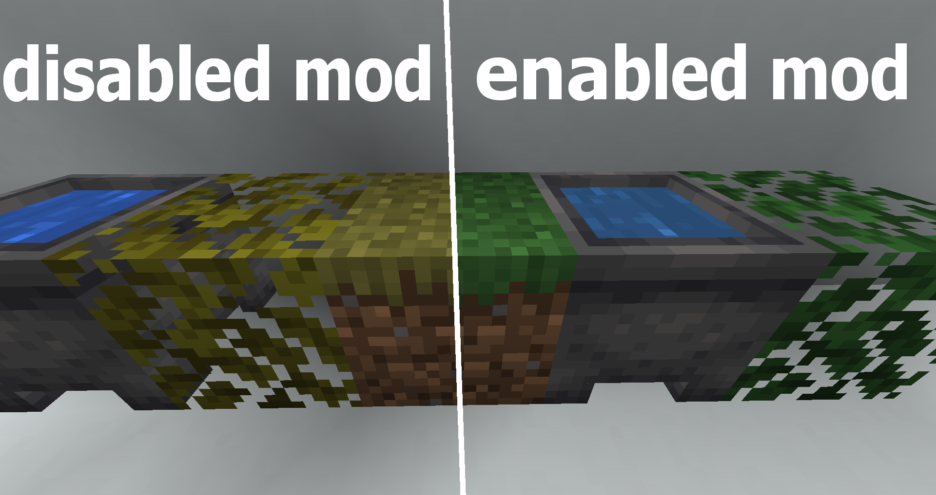 Normalize biome blocks