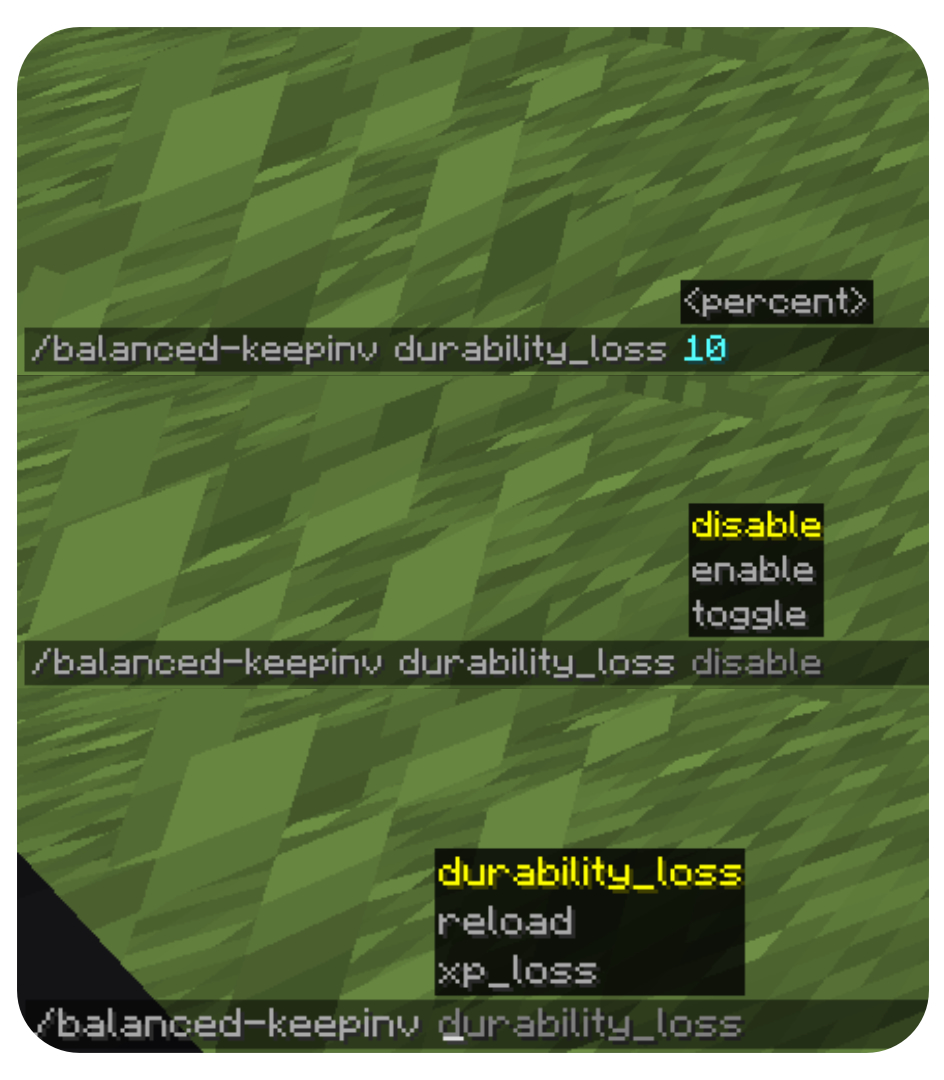Commands