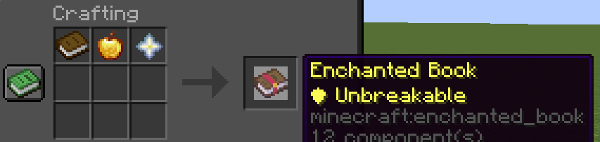 Unbreakable Enchantment Recipe!