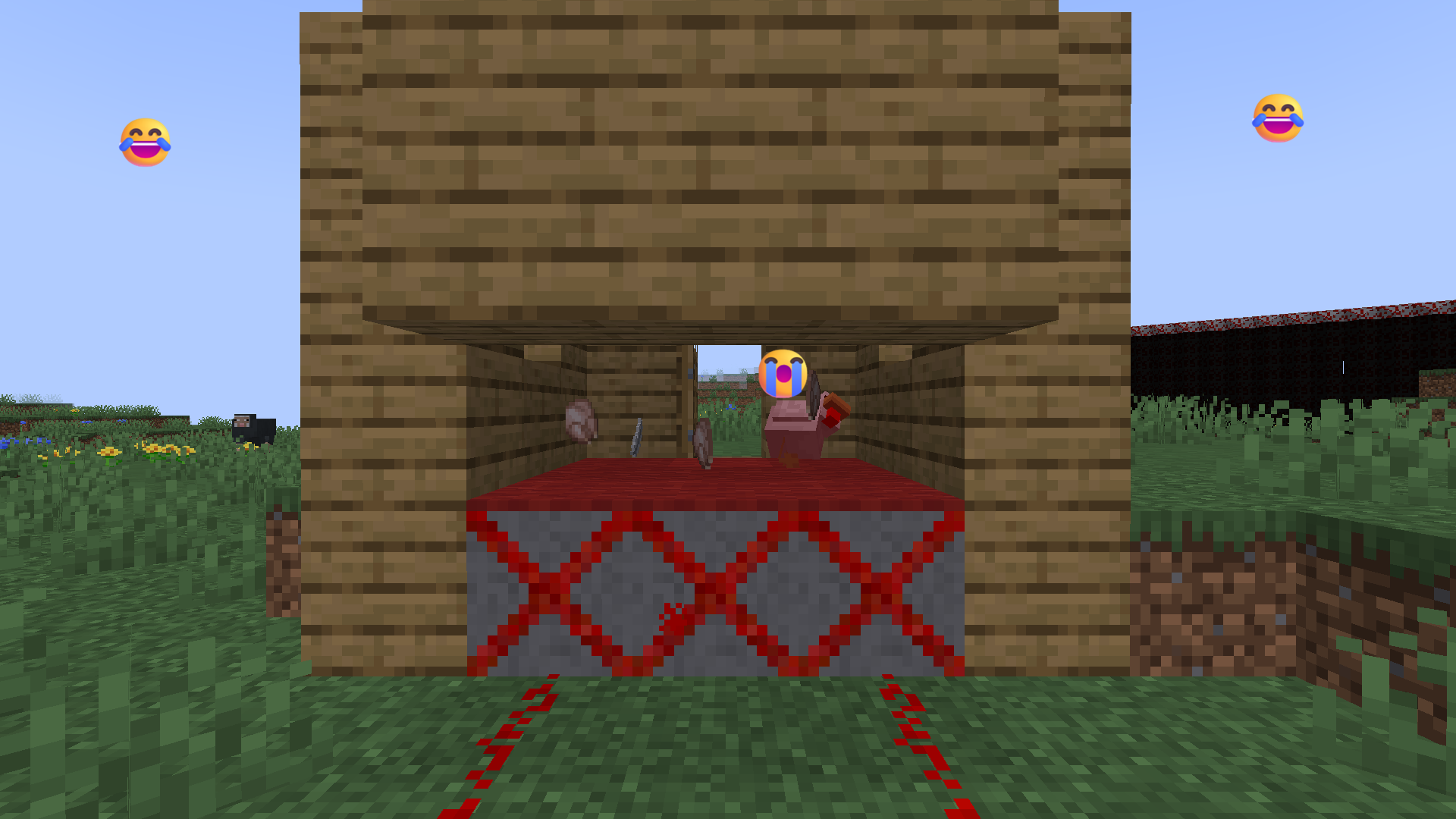 Redstone Signal + Doom Block = The destroyed entity walks on the activated Doom block.
