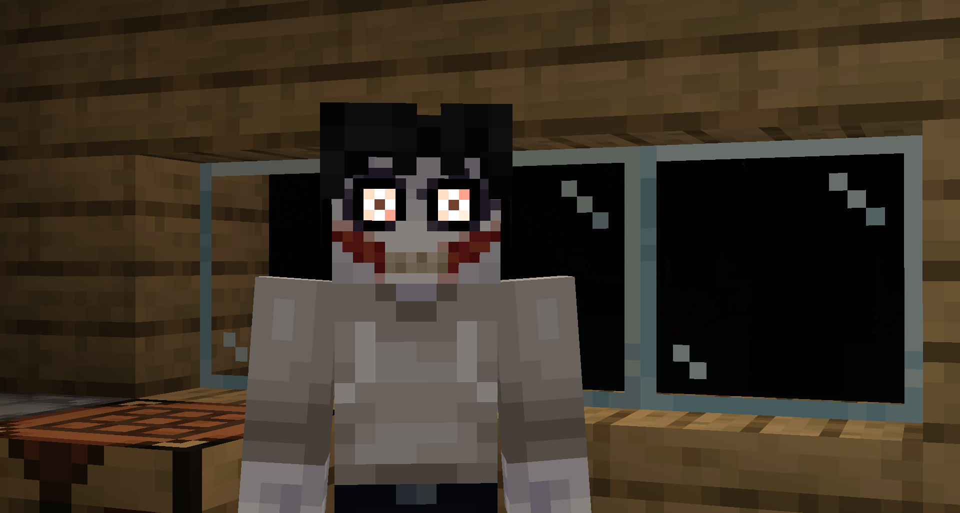 Jeff the Killer as The Knocker