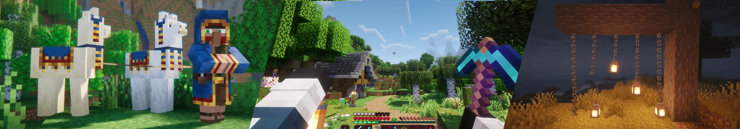 Preview images from the animation mods