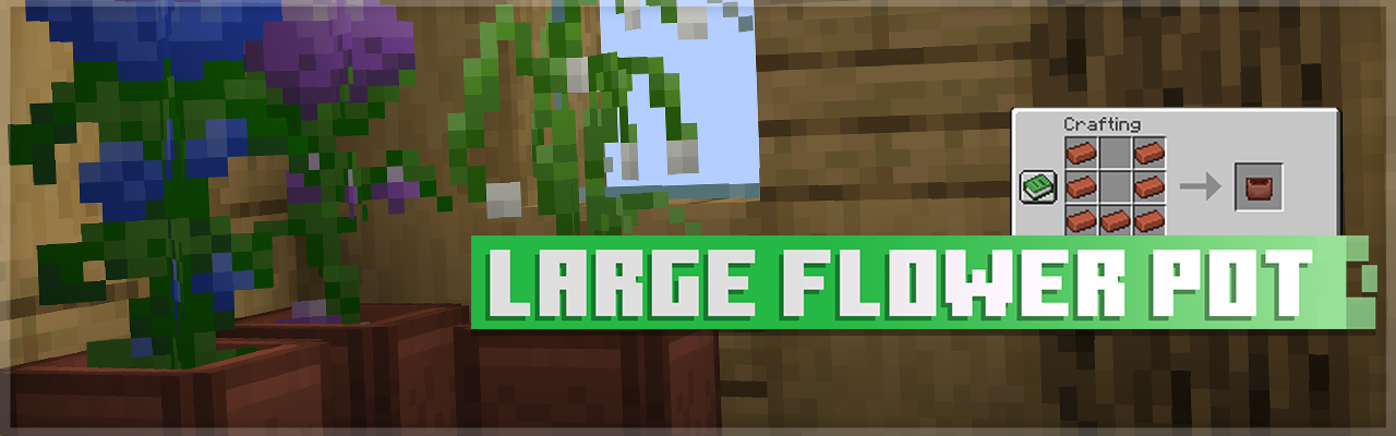 large flower pot