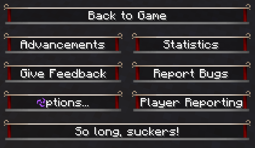 pause menu