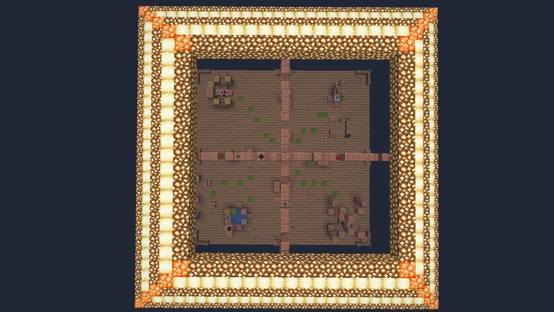 Structure from the top.