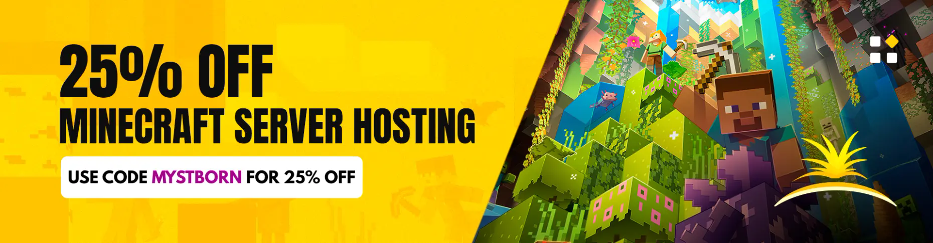 Sparked hosting banner