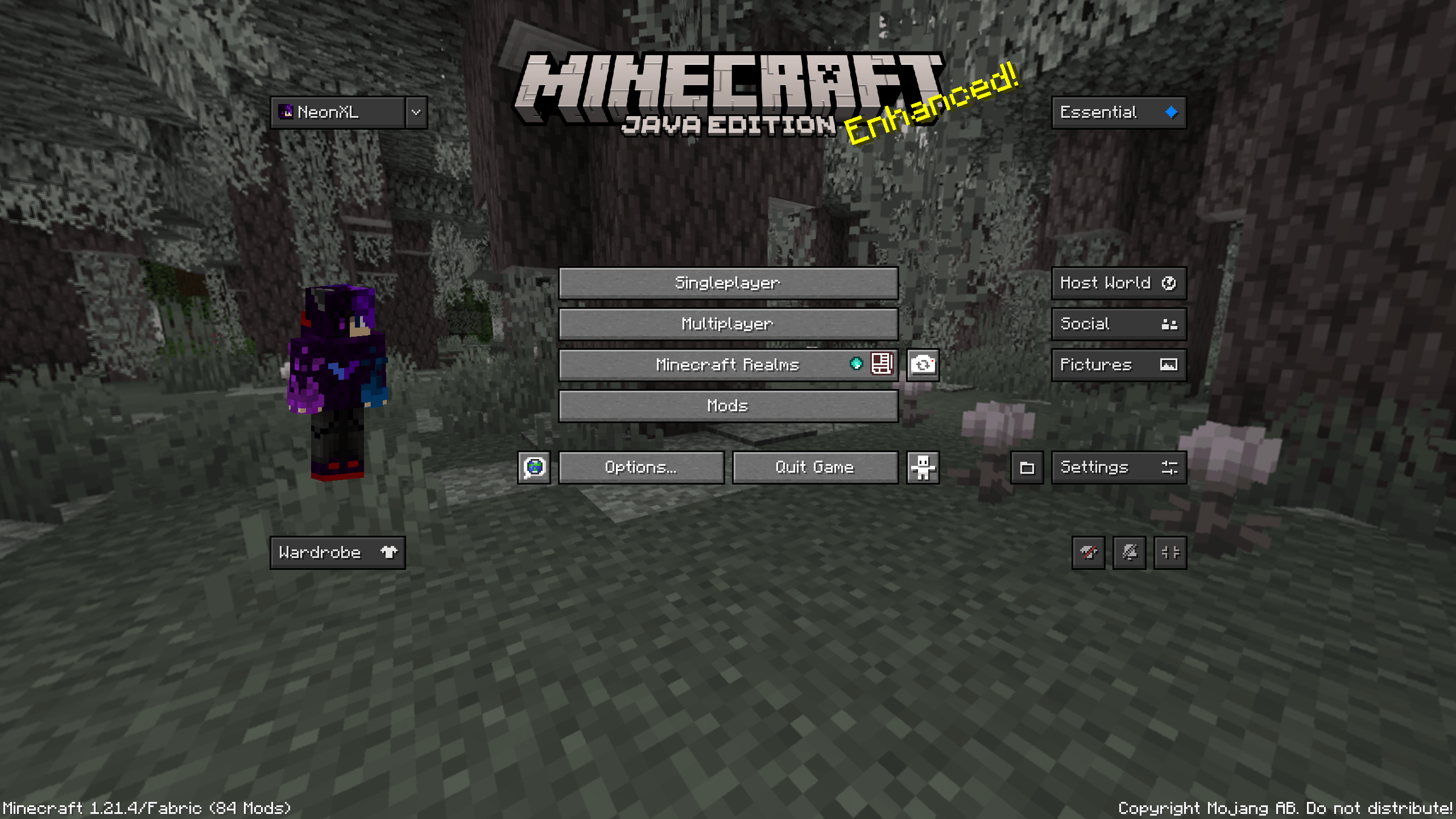 Main Menu