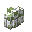 Mossy Polished Diorite Brick Wall