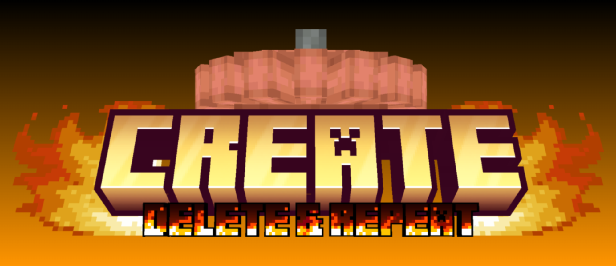 Create: Delete and Repeat logo