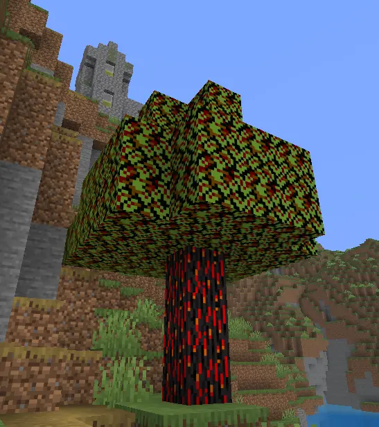 This is how "Better oak log"  looks