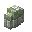 Mossy Polished Andesite Brick Wall