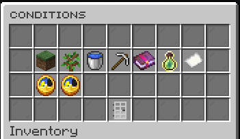 Edit all the conditions in one convenient GUI