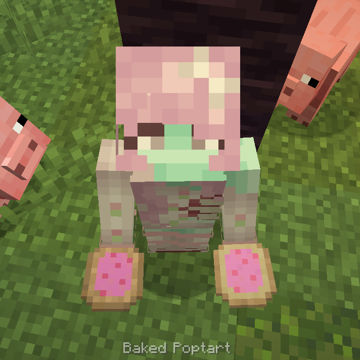 A side by side comparison of the Baked and regular Poptarts from this resource pack.