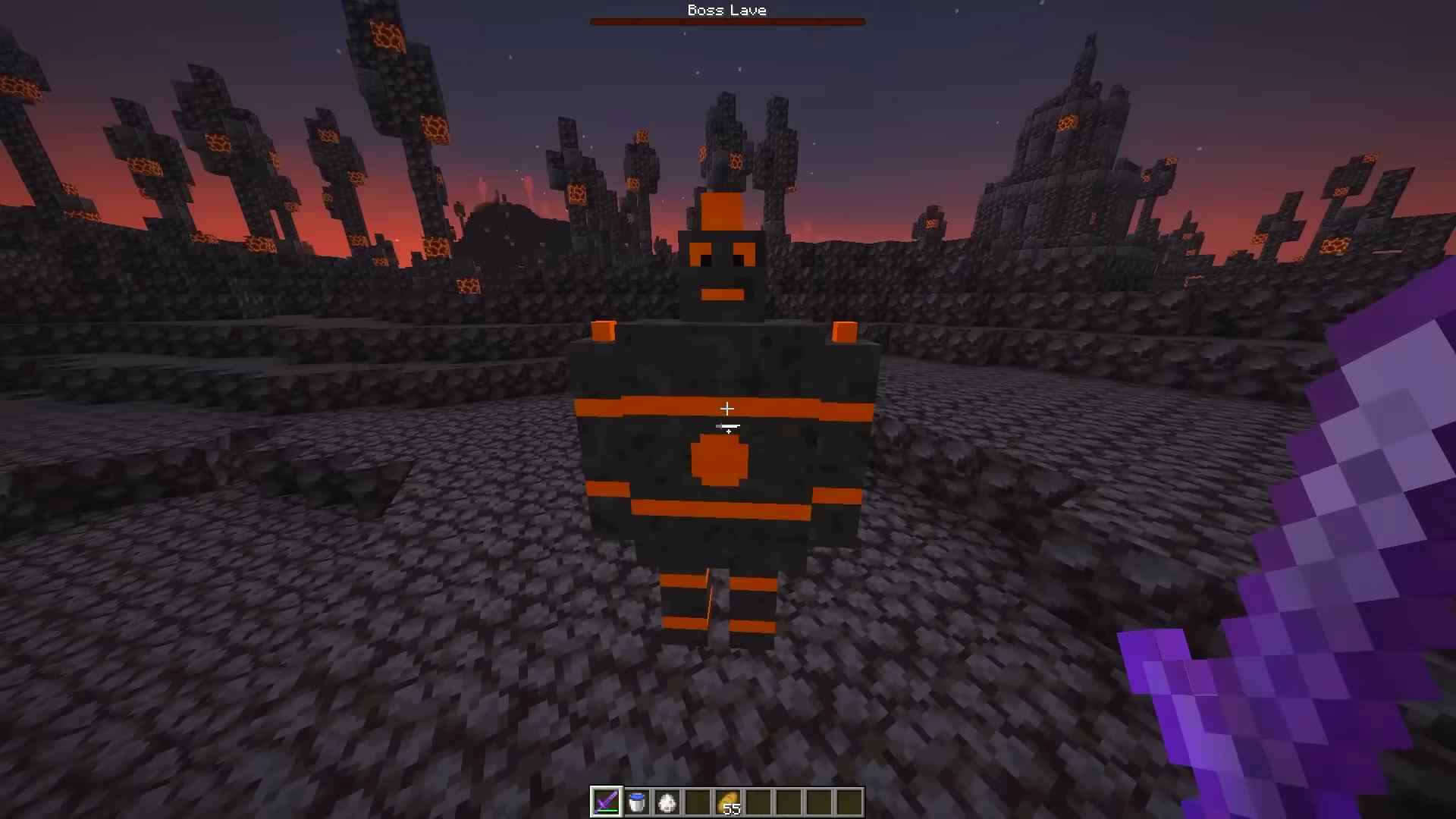 The lava boss