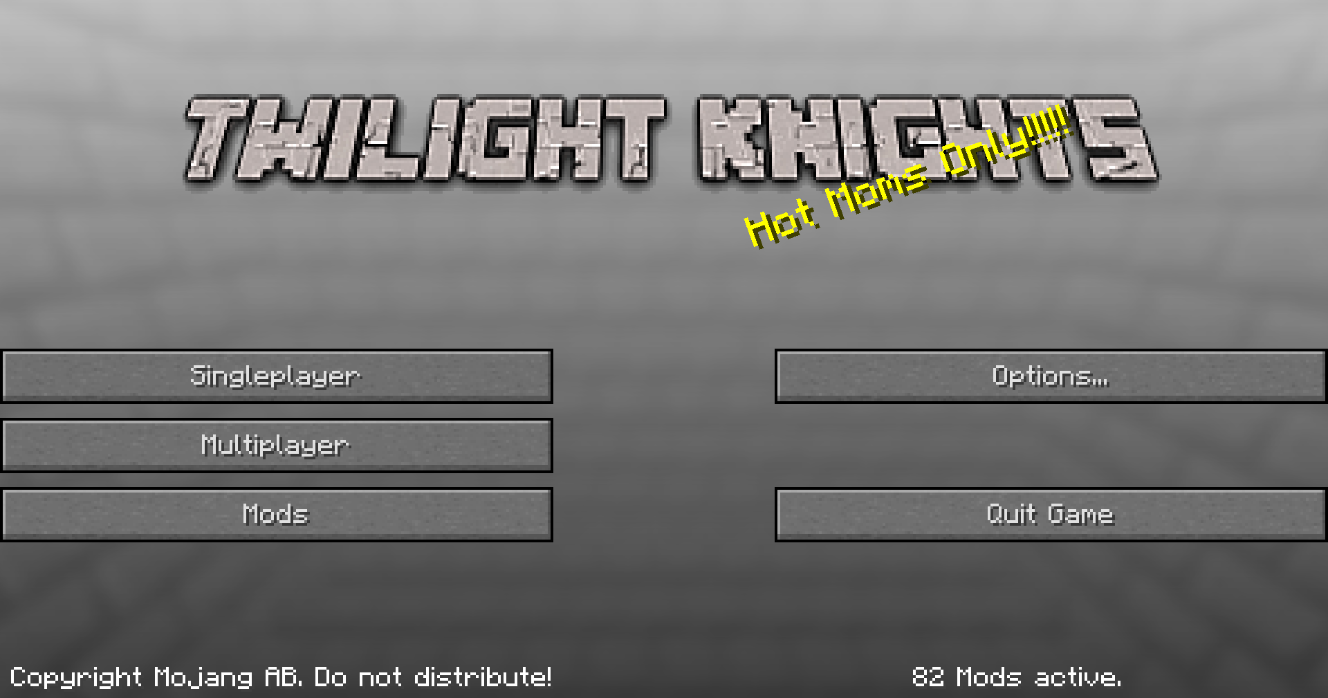 main menu