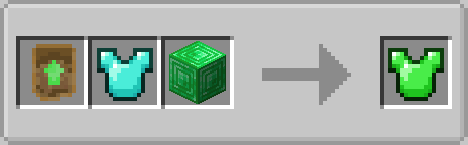 Emerald Chestplate Crafting