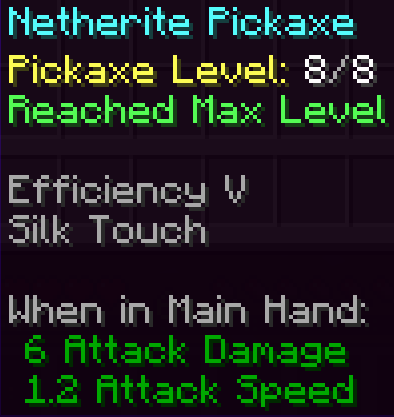 Item Tooltip