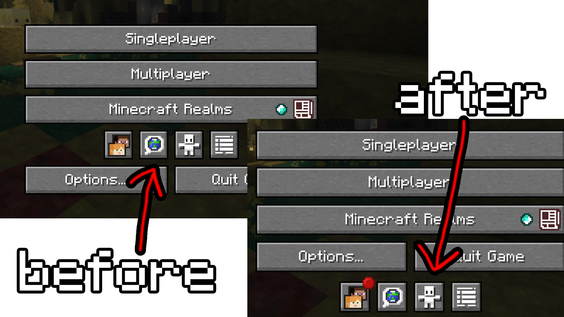 a diagram showing how the ui has changed