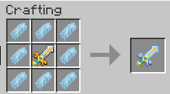 Ice Excalibur Crafting