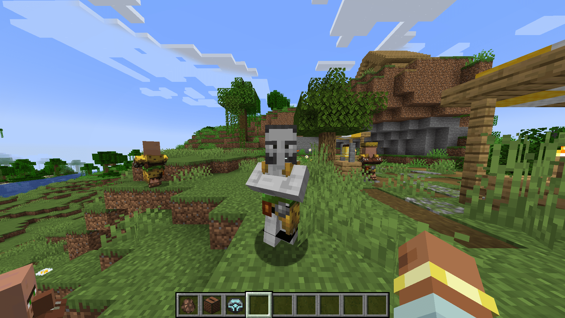 A Gigachad villager