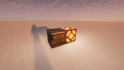 Redstone timer emitting random timer signals on lamp.