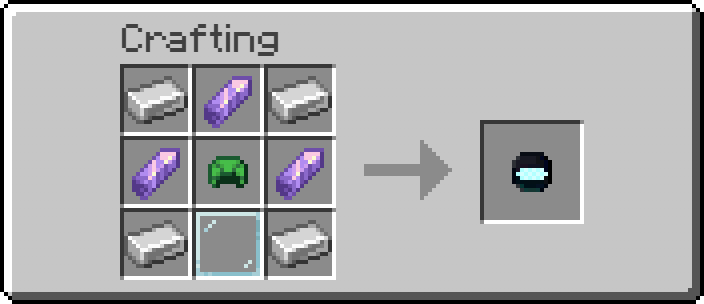 Diving Helmet Recipe