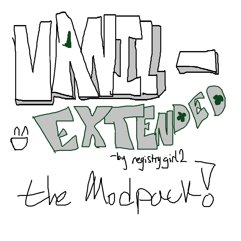 The logo! I'm no digital artist, and I made this in MS paint in an embarrassingly long amount of time.