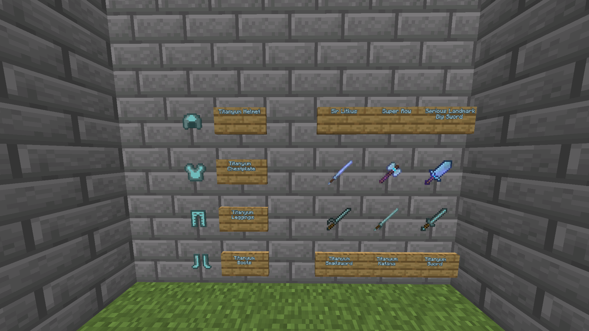 Weapons and Armor