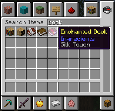 Just Silk Touch in Creative Menu