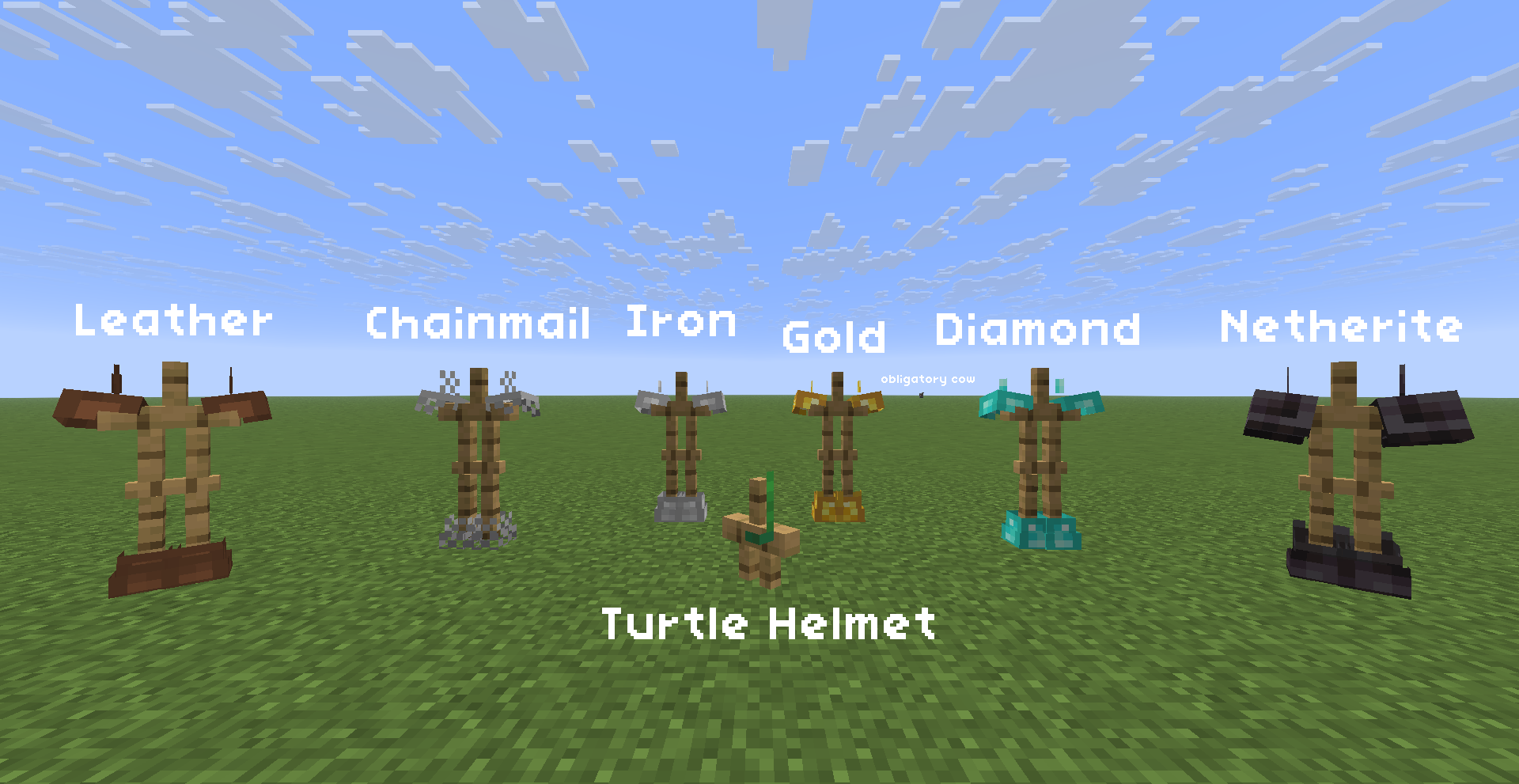Preview of all armor
