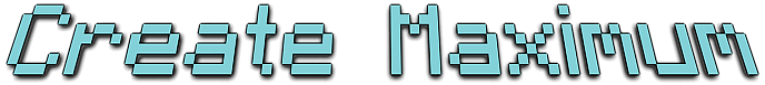 Secoundary Logo of Create Maximum